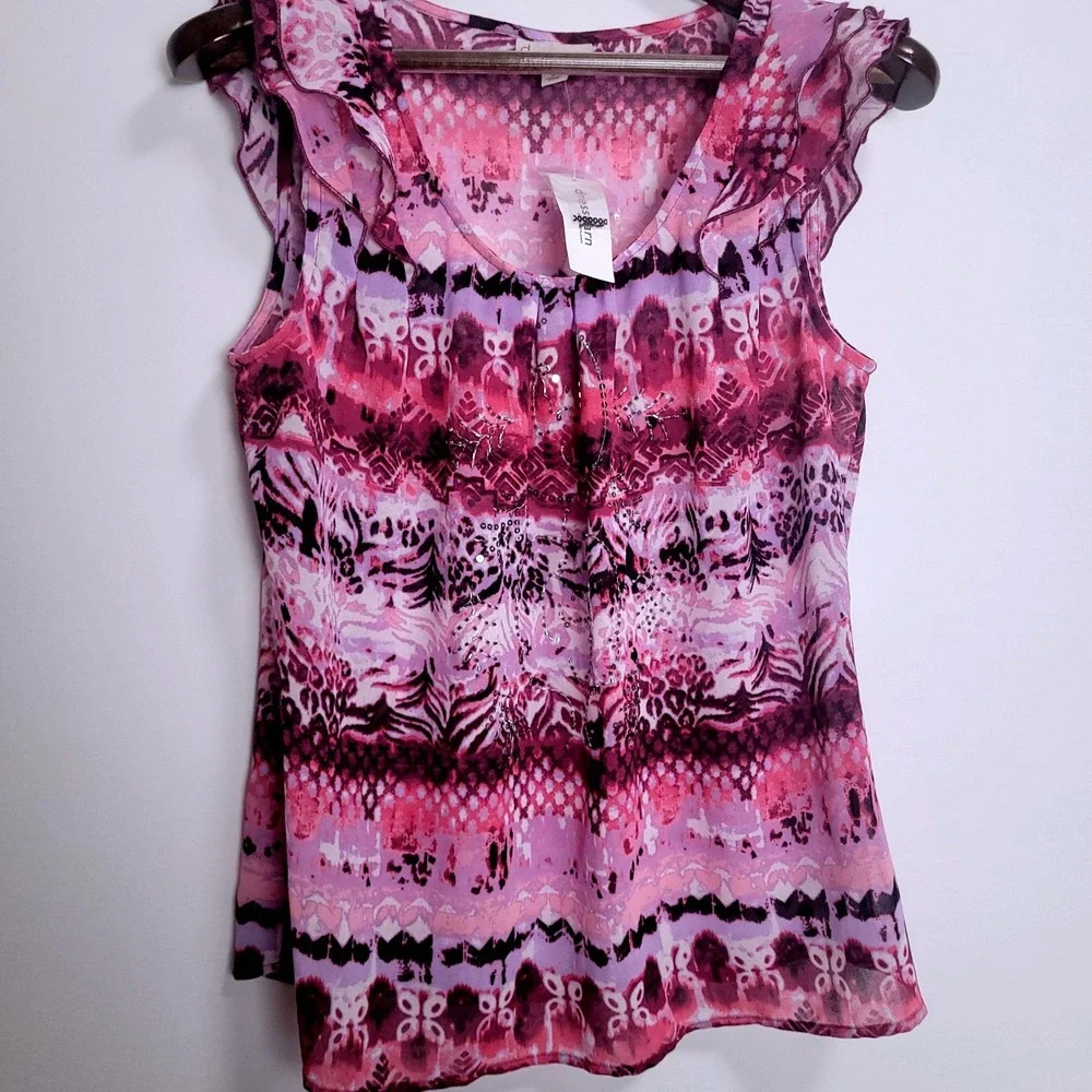 dressbarn sleeveless blouse